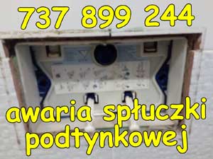 awaria spłuczki podtynkowej