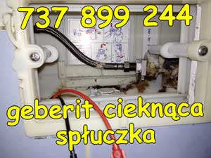 geberit cieknąca spłuczka