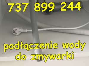 podłączenie wody do zmywarki